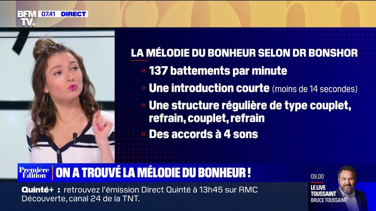 Le choix de Marie - Un psychologue en musique anglais a mis au point les ingrédients qui font une chanson joyeuse
