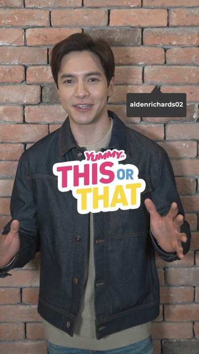 This Or That (Food Edition) with Alden Richards