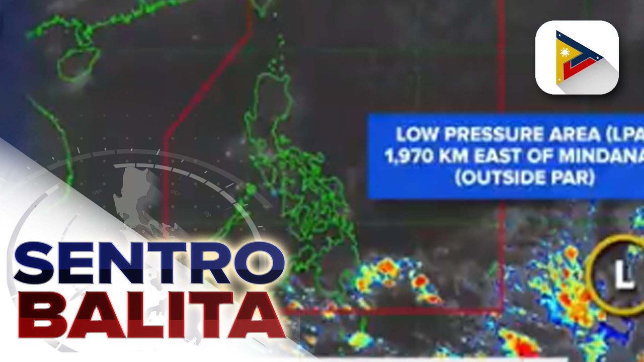 Trough ng LPA, patuloy na nakaaapekto sa Mindanao; mahihinang pag-ulan, asahan sa Metro Manila, nalalabing bahagi ng bansa
