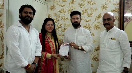 भोजपुरी फ़िल्मों की अदाकारा सीमा सिंह हुई LJP (R) में शामिल