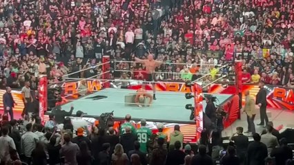 Brock Lesnar turns heel and smashes Cody Rhodes - WWE Raw 4/3/23