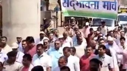 नालंदा: बिहारशरीफ में निकाला गया सद्भावना मार्च, देखें खबर