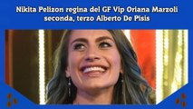 Nikita Pelizon regina del GF Vip Oriana Marzoli seconda, terzo Alberto De Pisis