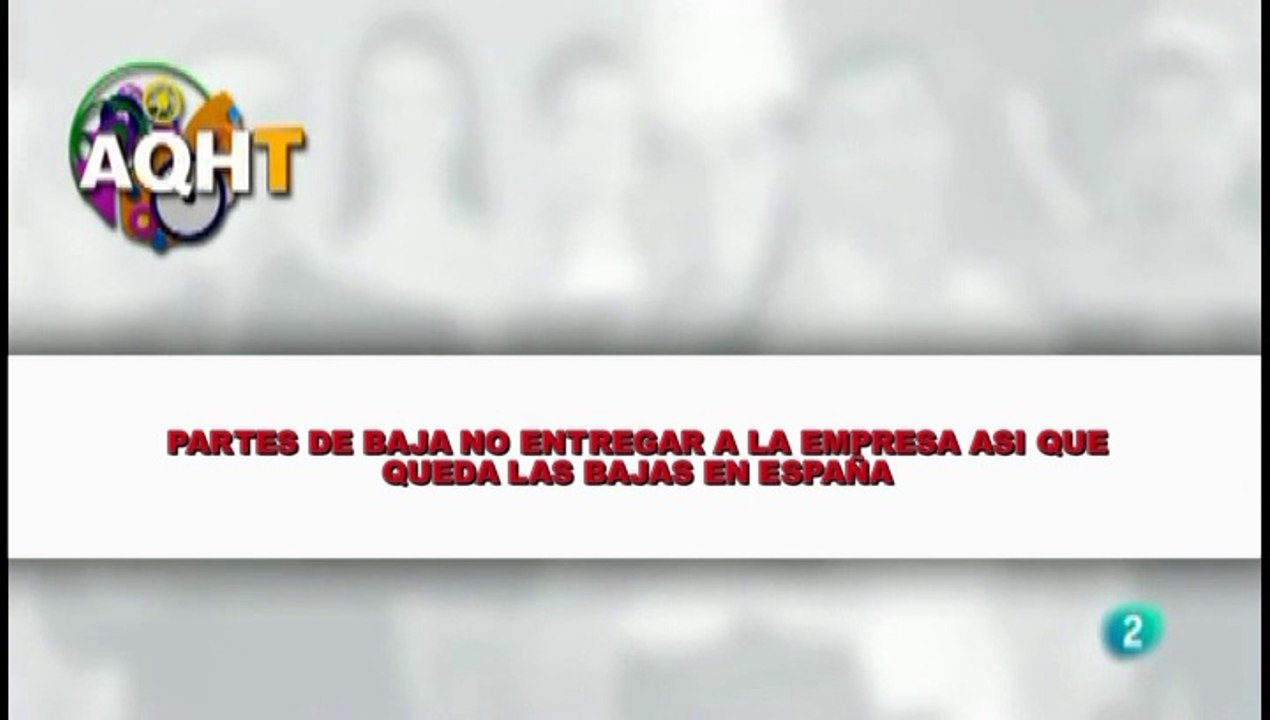 PARTES DE BAJA NO ENTRGAR A LA EMPRESA ASI QUEDA LAS BAJAS EN ESPAÑA