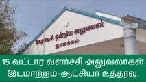 நாமக்கல் மாவட்ட ஆட்சியர் அதிரடி ஆக்‌ஷன்-அதிகாரிகள் செம ஷாக்!