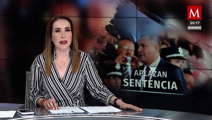 Aprueban aplazar la audiencia de García Luna