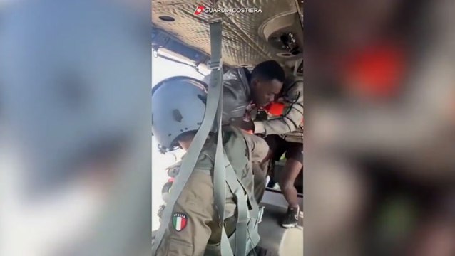 Italy rescues 32 migrants from Mediterranean island