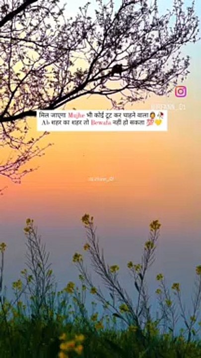 मिल जाएगा Mujhe भी कोई टूट कर चाहने वाला‍♀️ Ab शहर का शहर तो Bewafa नहीं हो सकता 