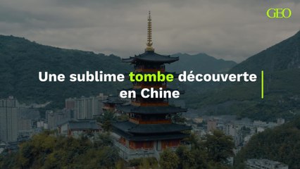 Une sublime tombe de plus de 800 ans découverte en Chine
