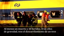 Al menos un muerto y varios heridos, algunos de ellos de gravedad, tras el descarrilamiento de un tren