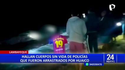 Télécharger la video: Lambayeque: policías fallecen al intentar cruzar quebrada en Olmos