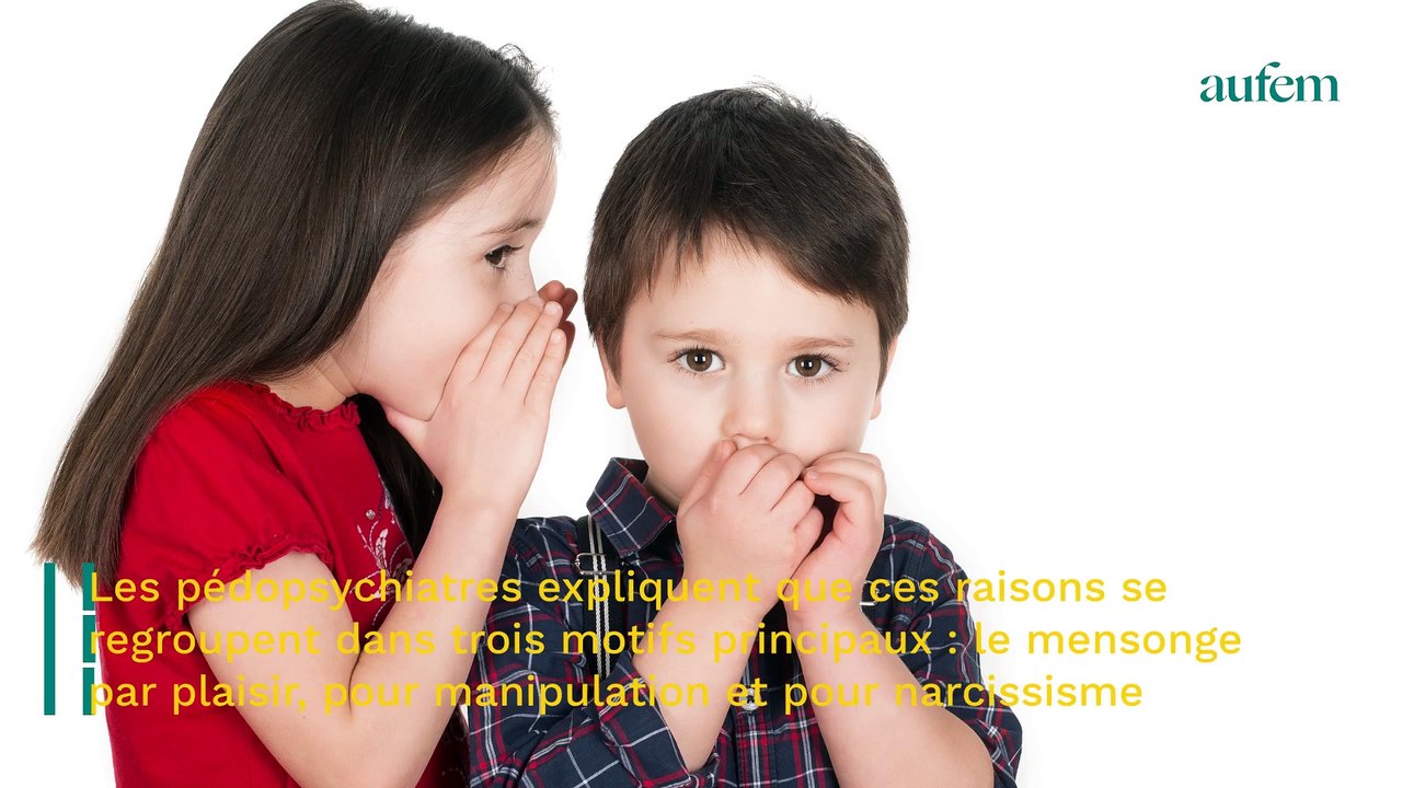 Mensonge compulsif chez l’enfant : les signes qui doivent alerter les ...