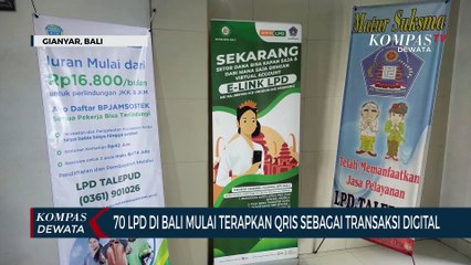70 LPD Di Bali Terapkan Alat Transaksi Digital Qris