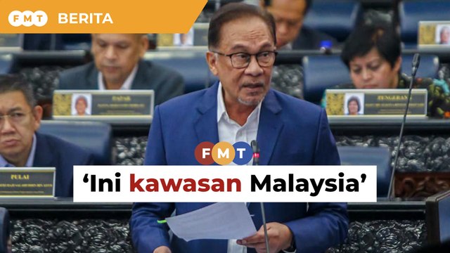 Saya beritahu China ini kawasan Malaysia, kata Anwar berkait wilayah dituntut