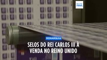 Selos de Carlos III entram em circulação