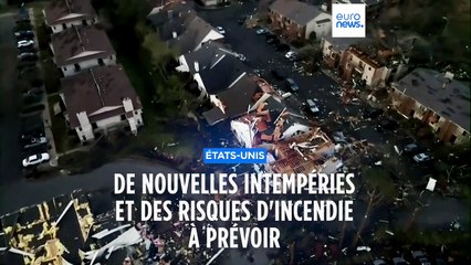 États-Unis : de nouvelles intempéries et des risques d'incendie à prévoir
