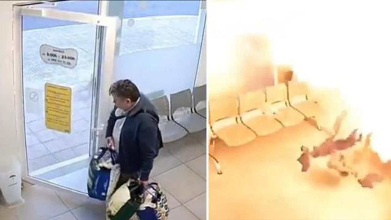 Çamaşır makinesi bomba gibi patladı, faciadan mucize eseri kurtuldu