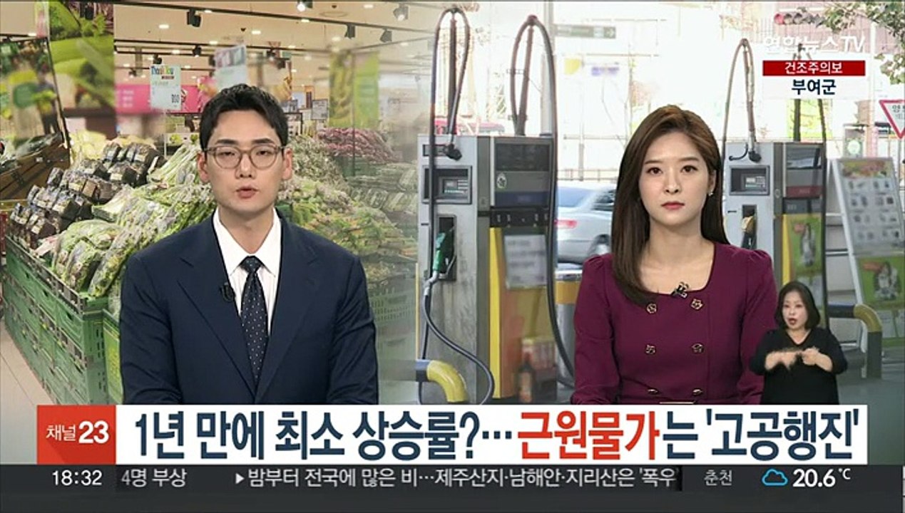 1년 만에 최소 상승률?…근원물가는 '고공행진'