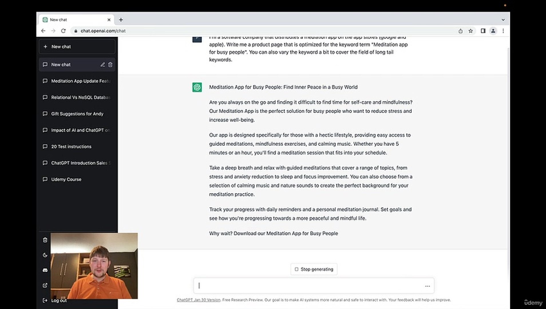 ⁣ChatGPT for Marketing  E-Commerce - Use ChatGPT for SEO optimization