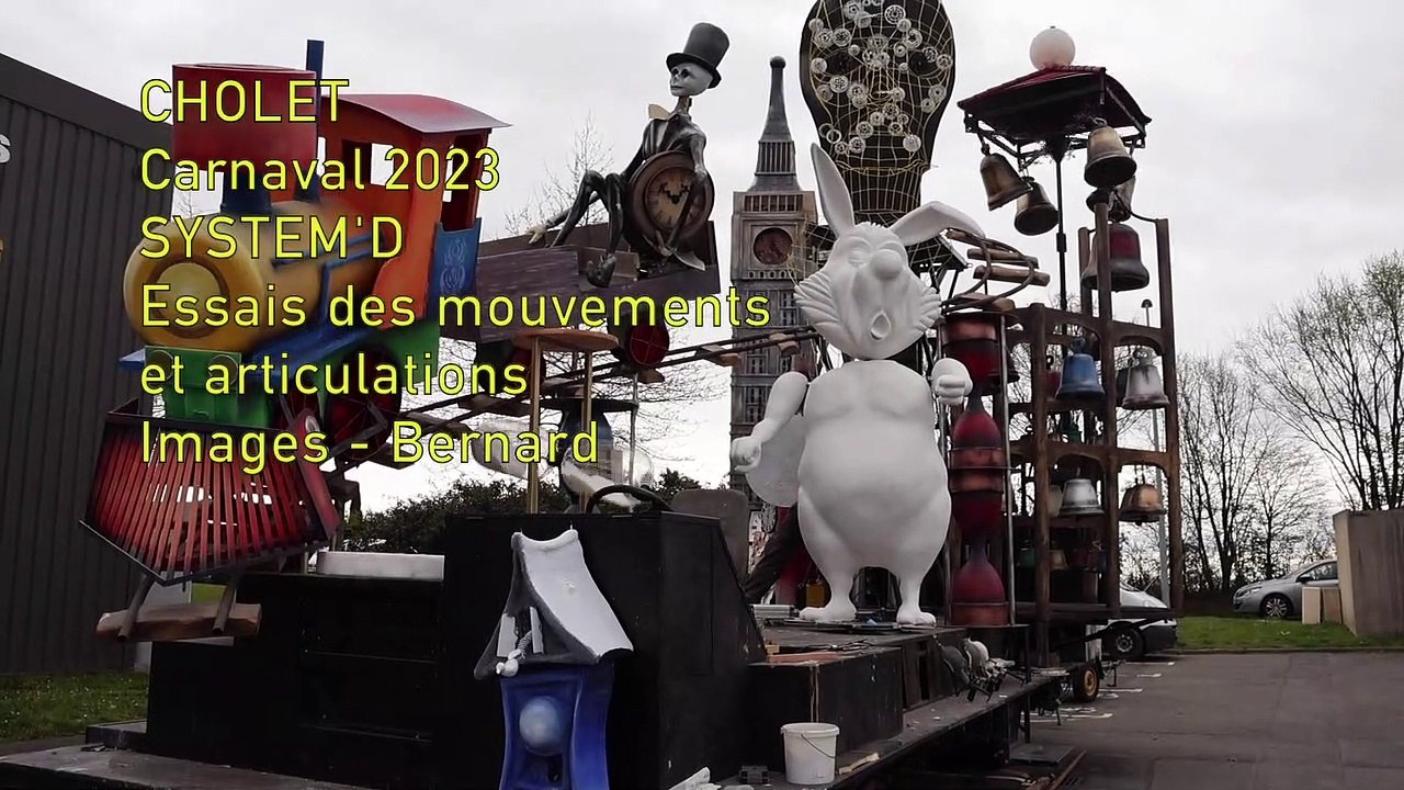 Carnaval de Cholet 2023 System'D Essais