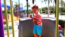 Outdoor Playground for Kids and Family Fun Activities with Vlad and Nikita