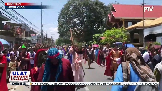 Isang grupo sa Makati, ipinamalas ang kanilang talento sa paglikha ng mga Santo tuwing Semana Santa