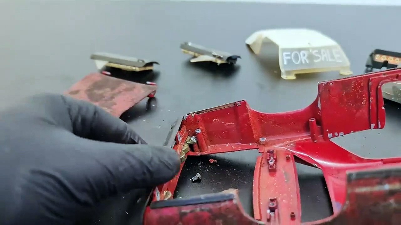 Restoration Pontiac GTO 1966 - Abandoned Model Car