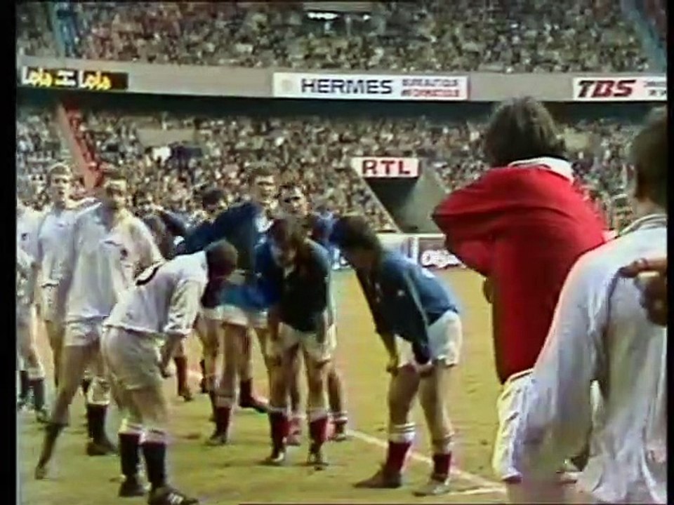 FRANCE  -  ANGLETERRE  -  1980 -