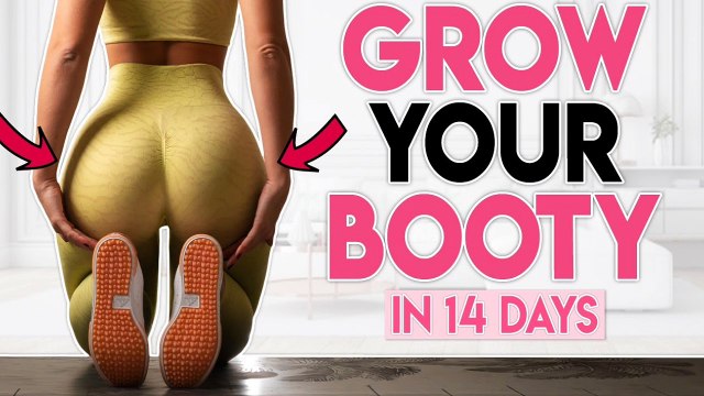 5 BEST EXERCISES TO START GROWING YOUR BOOTY | Beginner || Grow Your Booty In 14 Days ||