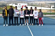 Şırnak'ta 12 ilden 145 sporcunun katıldığı tenis müsabakaları sona erdi