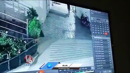 Thief Loot Mobile Phones From Hostel _ Karimnagar | V6 News