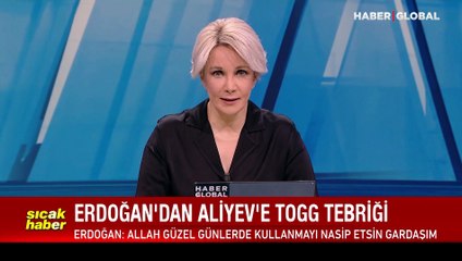 İlham Aliyev, ikinci Togg'u teslim aldı! Erdoğan'dan 'hayırlı olsun' mesajı