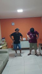 Luis Henrique e Vovô Valdivino Dançando Fieeta Lá Vida de Salsa