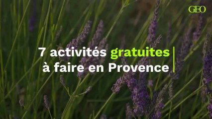 7 activités gratuites à faire en Provence