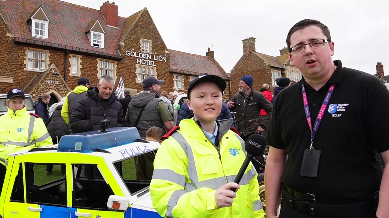 Hunstanton Soap Box Derby Police cadets