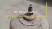 diy metal foundry using gas cylinder  Make a Simple Metal Foundry Using  Gas Cylinder mine crafts