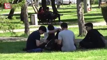 Adana'da termometreler 29 dereceyi gösterdi: Vatandaşlar parklara akın etti