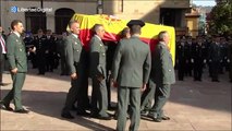 Emotivo y multitudinario funeral al Guardia Civil atropellado en Oviedo
