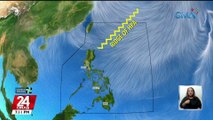Epekto ng trough o extension ng LPA sa Mindanao, pansamantalang nabawasan - Weather update today (April 4, 2023) | 24 Oras
