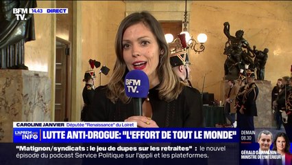 Pour lutter contre le trafic de drogue, il faut "une légalisation encadrée du cannabis", selon Caroline Janvier, députée "Renaissance" du Loiret