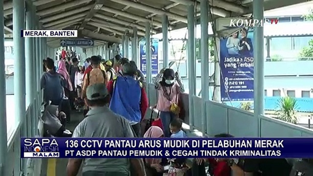 Rawan Tindak Kriminal, 136 CCTV Dipasang di Area Pelabuhan Merak
