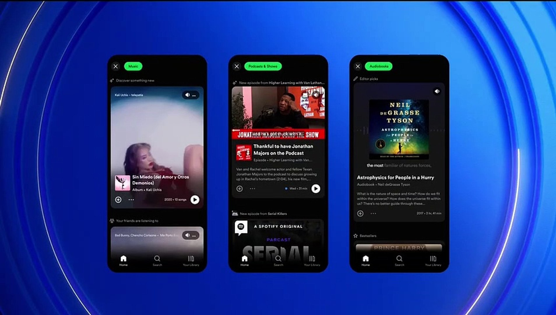 ⁣Presentación del nuevo Spotify