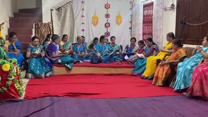 रायपुर में महिलाओं ने किया रुद्रा पाठ