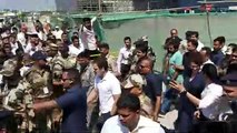 SURAT VIDEO : देखिए राहुल गांधी के साथ कौन यह कौन आया जिसे देखने उमड़ी भीड़