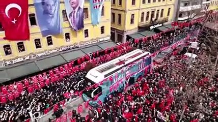 Kılıçdaroğlu ve İmamoğlu Trabzon'da: ''Dolarla ihaleler TL'ye dönecek,