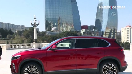 İlham Aliyev, ikinci Togg'u teslim aldı! Erdoğan'dan 'hayırlı olsun' mesajı