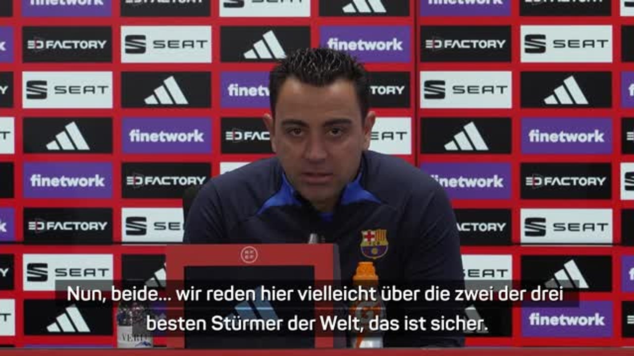Benzema oder Lewy? Xavi: 'Zwei der besten Stürmer'