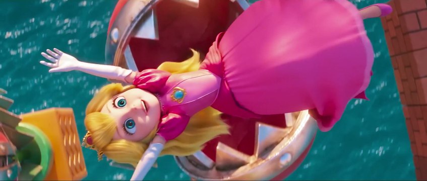 The Super Mario Bros. Movie Princess Peach Training Course Clip
