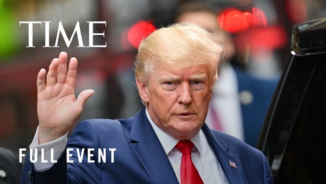 Donald Trump Departs Trump Tower for Arraignment