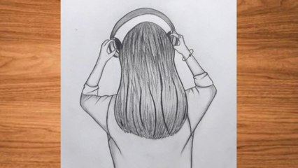 How to draw a girl | Drawing a girl | Easy girl drawing